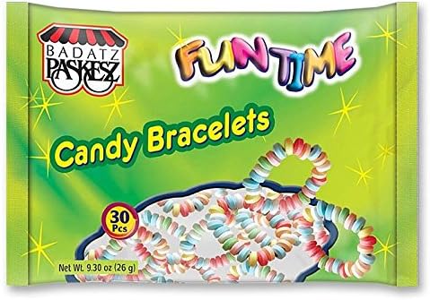 Funtime Kosher Candy Bracelets (Pack of 4)