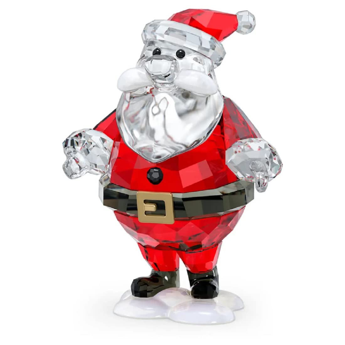 Swarovski Gold,White Holiday Cheers Santa Claus 5630337