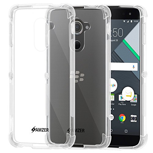 AMZER Slim TPU X Protection Case with Shock Dissipating Technology Skin for BlackBerry Dtek60 - Crystal Clear