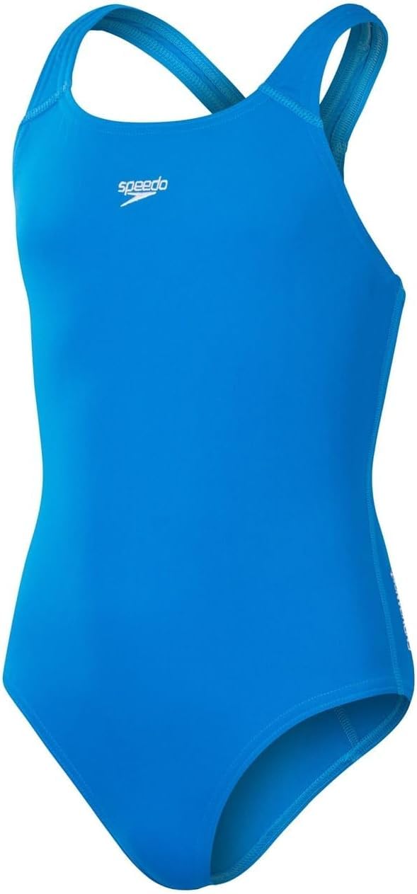 Speedo Femme Eco Endurance+ Medalist | Athletic Fit | Clasic Design| Recycled Fabric | Chlorine Resistant | Extra Flexibility, Bondi Blue, 46