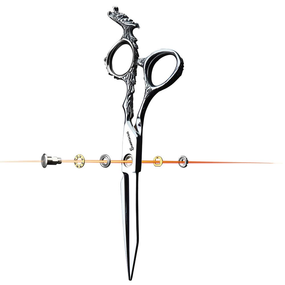 Set di forbici da parrucchiere da 15,2/17,8/20,3/22,9 cm (15,2 cm, 2 pezzi)