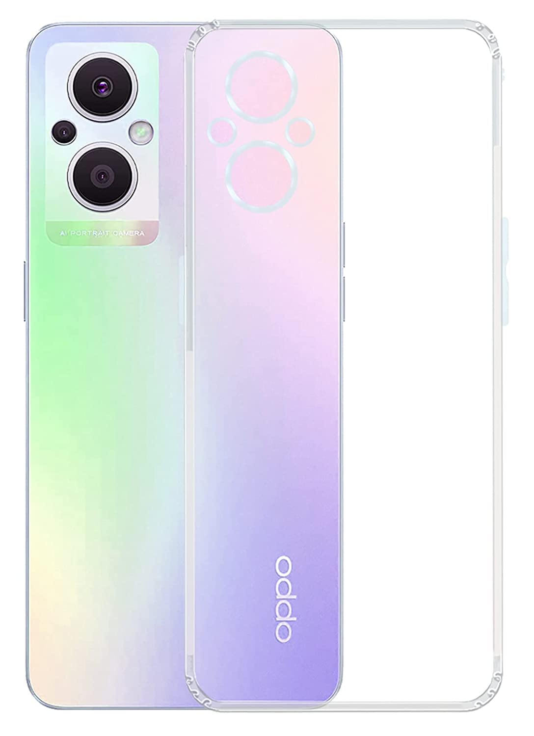 AA19 Transparent Soft Silicon Back Cover for Oppo F21 Pro 5G (Transparent Ultra Clear Case | Slim & Protective Design | Camera Protection) (B0BPRC84RH) Amazon Price History, Amazon Price Tracker