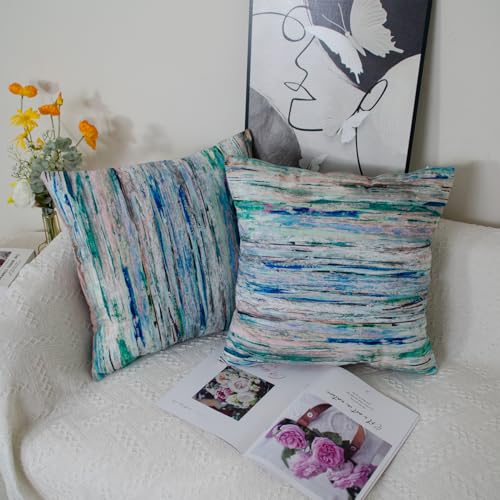Housse de coussin velours doux lavable pour protéger canapé 45x45 - 3