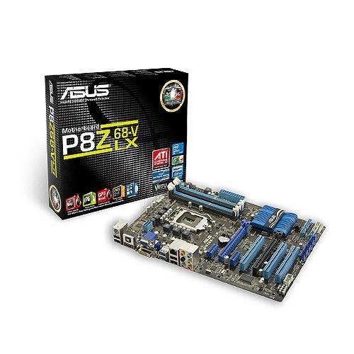 Asus LGA 1155 Z68 SATA 6 Gb/s and USB 3.0 ATX Intel Z68 ATX DDR3