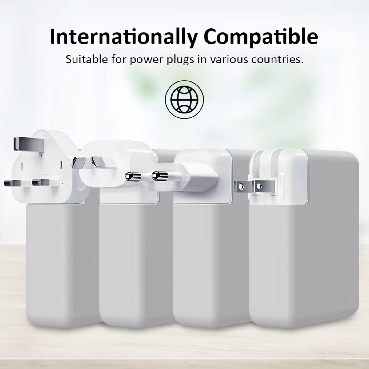 140W Soft Silicone Power Adapter Sleeve Case for 2021 2022 2023 2024 MacBook Pro 16 inch A2485 M1 A2780 M2 A2991 M3 A3186 A3403 M4 Charger Protective Cover (140W), Gray - Image 7