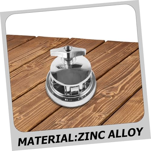 Abaodam - Soporte de base para pata de batería de suelo, 2 piezas, fácil de instalar, accesorio esencial para práctica y kit de batería miniatura 3