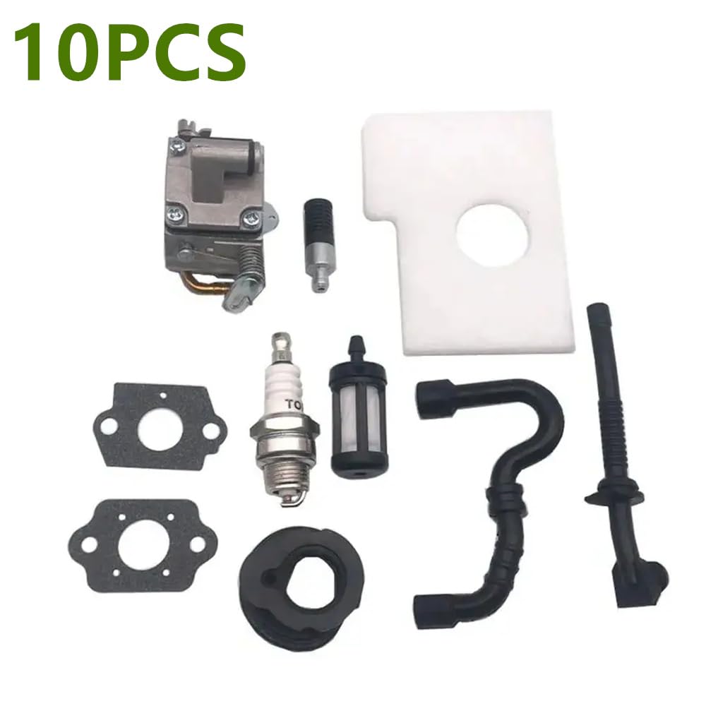 carburador Carburador de motosierra para 017 018 MS170 MS180 MS 170 180, para Zama C1Q-S57B, desbrozadora, máquina setos, carburador(10PCS)
