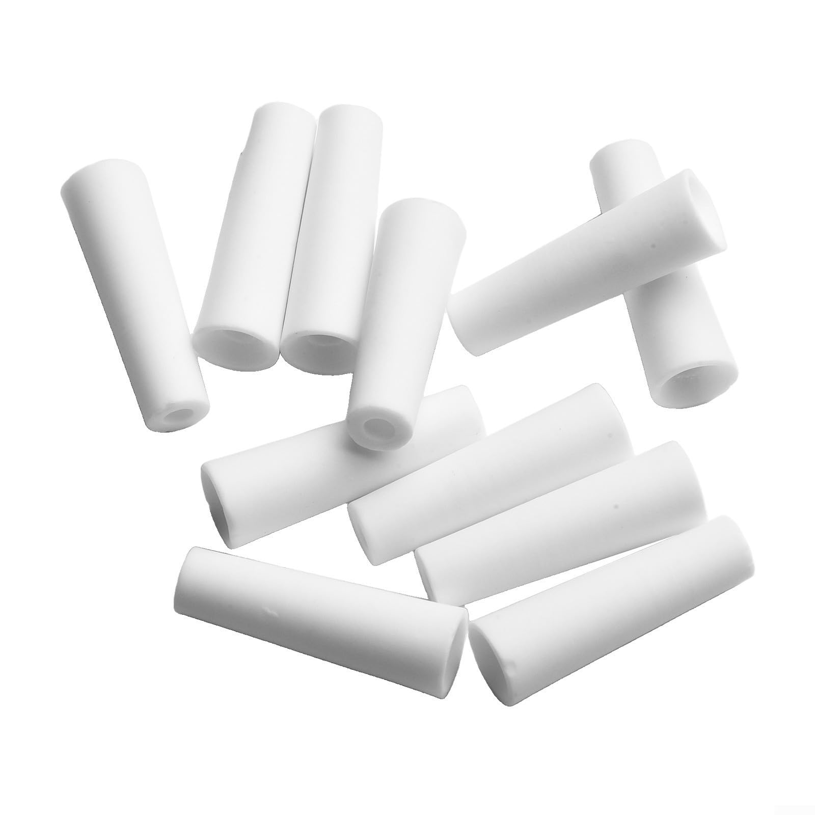 Lot de 10 buses de sablage de 3,6 mm en faïence abrasives avec forte résistance à l'usure pour équipement de sablage de type valve, compatible avec les réservoirs de sablage portables