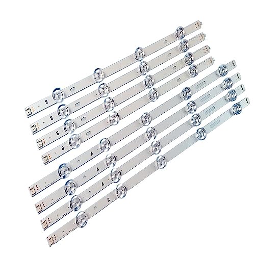 TVAAGHBCBR 8 Piezas de retroiluminación LED compatibles for 47LB6500 6916L-1948A 1949A 1961A 1962A 1779A 1780A LG47LY340C LG47GB651C 47LB570B 47LB5600 47LB5800
