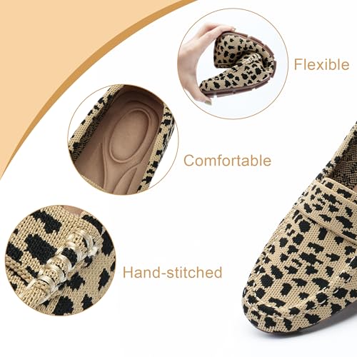 Image of feabtonbd Loafers for Women Comfortable Breathable ShoeCasual Slip On Womens Driving Flats Shoes
