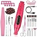Produktbild Elektrische Nagelfeile, COAFIT Maniküre Set Elektrisch Kit Nagelfeile Elektrisch für Maniküre Pediküre mit Nagel Bohrern und Schleifbändern für Frauen Mädchen Nagelstudio DIY Maniküre Pedikure Set