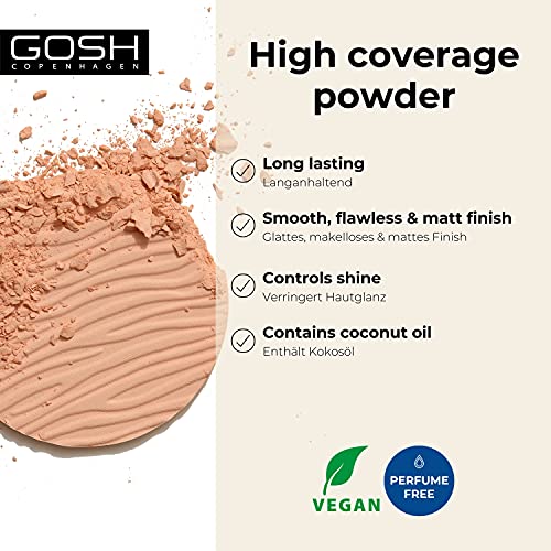 Gosh Dextreme High Coverage Powder 006 Honey 9 g - vue 3