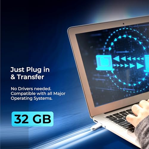 Image of Digitek (Dud 32GB 2.0V) 32GB USB 2.0 U Disk Flash Drive, High Speed Read & Write Pen Drive, Magnetic, X-Ray & Temperature Resistant, Compatible with Windows & Mac OS