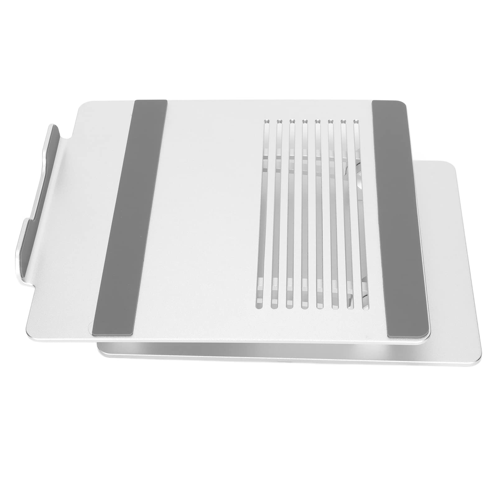 Stand per laptop regolabile in alluminio portatile in lega di raffreddamento computer di raffreddamento per laptop supporti per laptop argento