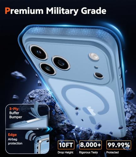 Image of FNTCASE for iPhone 17 Pro-Max Case Compatible with Magsafe Matte Phonecase