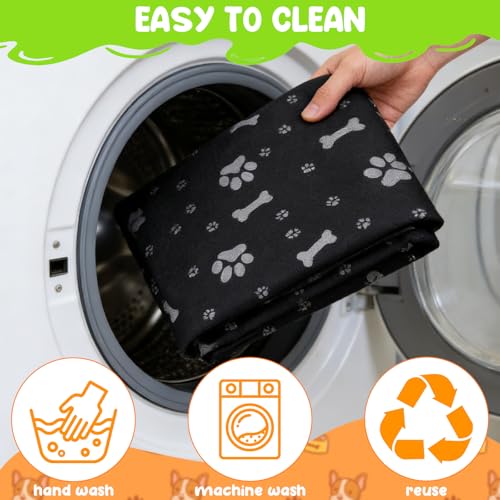 Image of Dog Playpens Cover and Bottom Mat Set,Playpen Not Included, Non-Slip Dog Crate Covers 36 Inch, Dog Playpen Bottom Pad, Washable Reusable Puppy Playpen Pad for Pet PlayPen, Dog Kennel Covers 36 Inch
