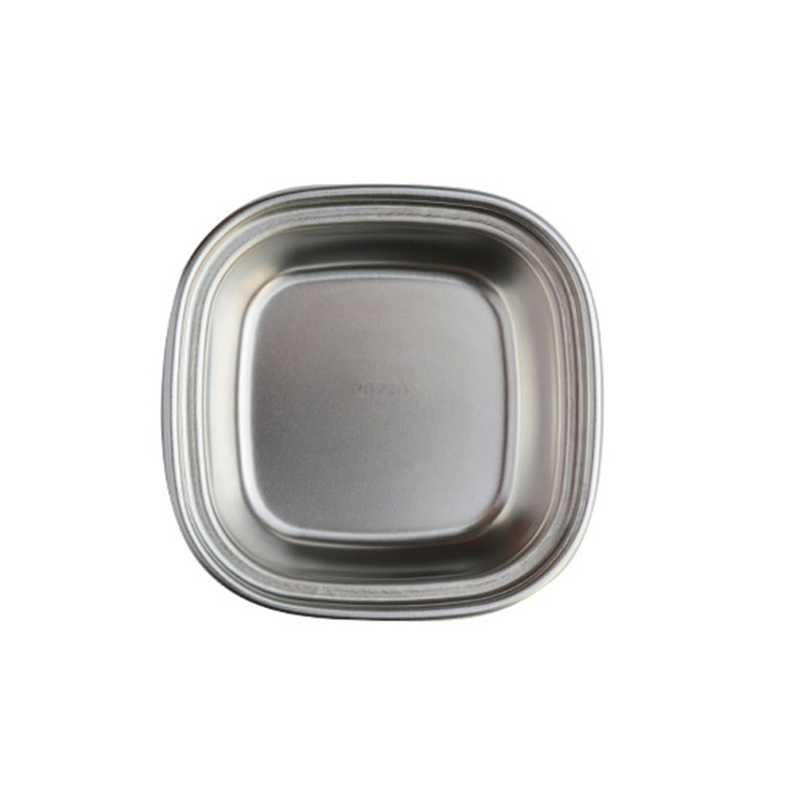 Xinsheinelry Stainless Steels Seasoning Dish 1/2/3/4 Compartment Divided Seasoning Sauce Dip Bowl Snacks Plate Condiment Tray Enduring