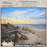Heritage Puzzle Coastal Sunrise Jigsaw Puzzle (1000-Piece)