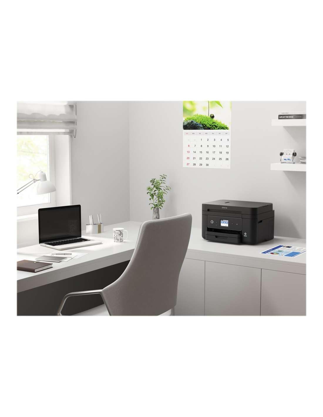 Epson WorkForce WF-2880DWF stampante Multifunzione A4 (stampa, copia, scansione, Fax) ADF, USB, Wi-Fi, NFC, Wi-Fi Direct, display LCD 6,1 cm, App Smart Panel stampa da mobile, fronte/retro