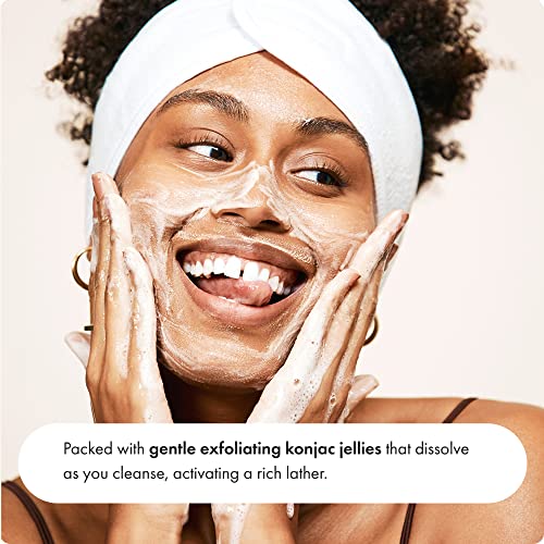 Clear Collective Exfoliating Jelly Cleanser From Hero Cosmetics - Gentle Daily Jelly-To-Foam Facial Cleanser, Eliminates Excess Oil And Removes Dead Skin, Fragrance And Paraben Free (5.07 Fl Oz) #TOP3