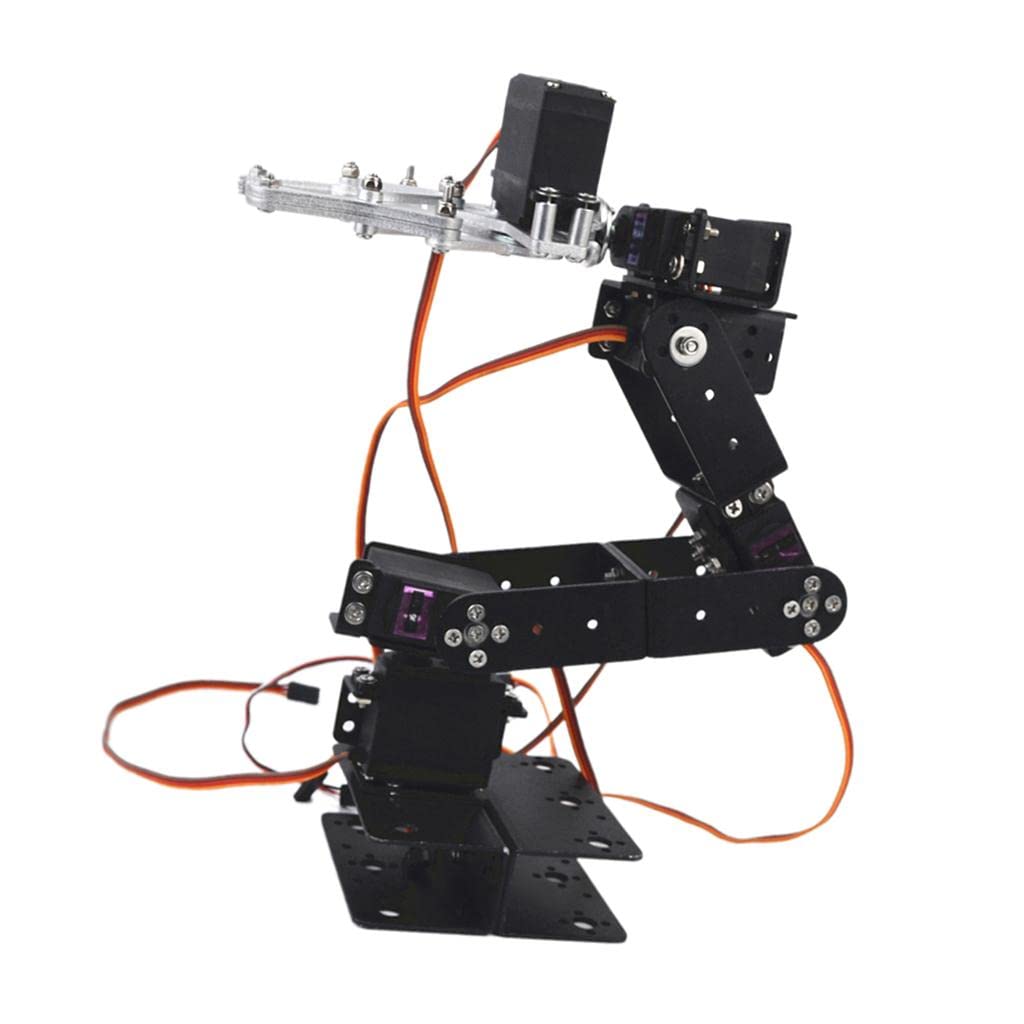 6 DOF Robot Manipulador Metal Mecánico Brazo Kit para Juguete Robótico Infantil