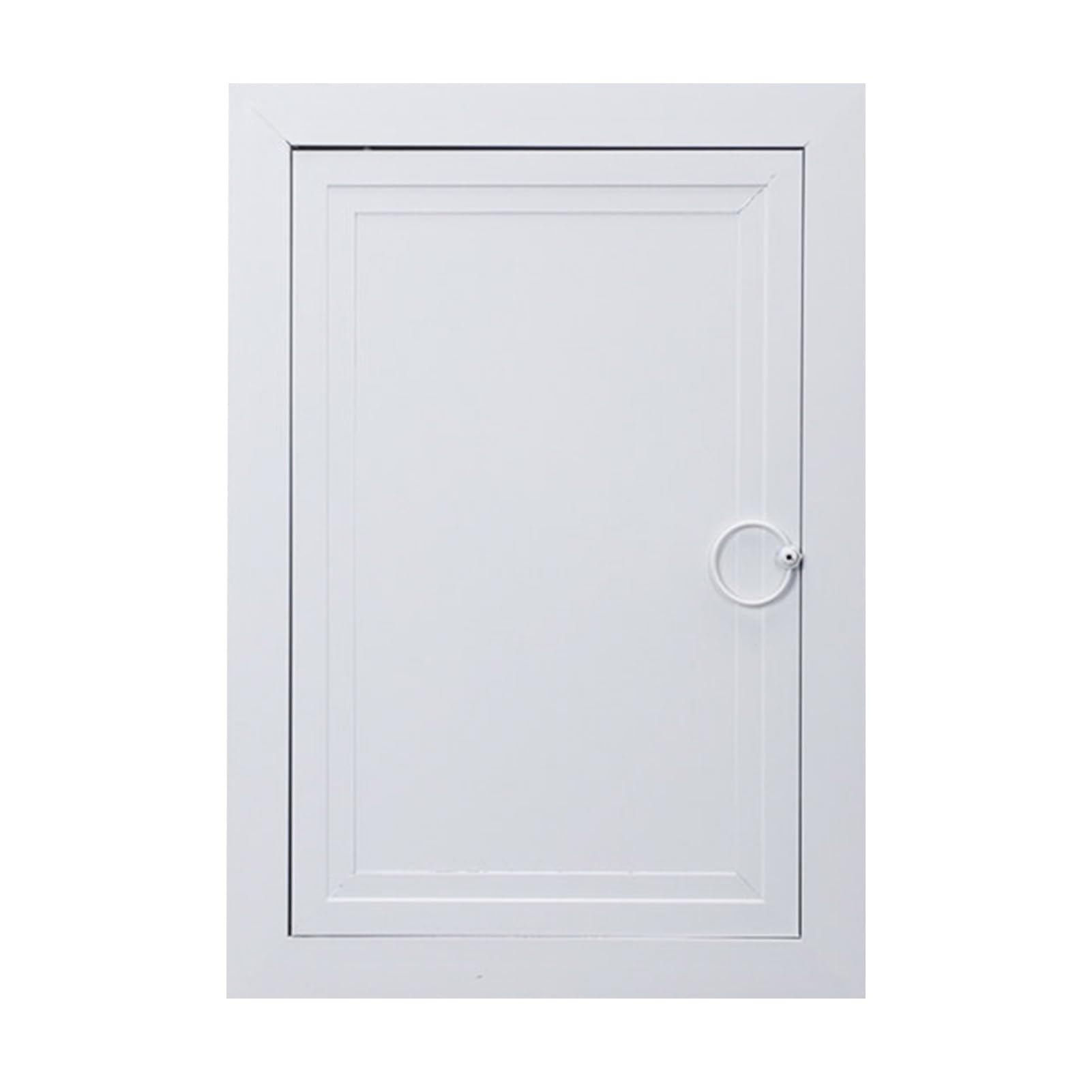 Lonmrrton One Color Drywall Access Panel 20X32 Inch White Aluminum Inspection Hatch, Flush Mount Wall Hole Cover For Gas Water Electricity Service, Fuse Box Cover Cabinet(24X28in/61X71cm)