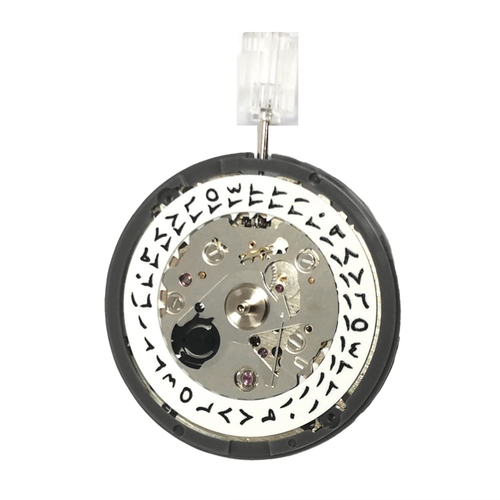 Koanhinn 1 sztuka mechanizm zegarka automatyczny mechanizm mechaniczny tarcza przy 3,0 mod mechanizm wymiany NH35 NH35A 24 klejnoty wysoka dokładność biały