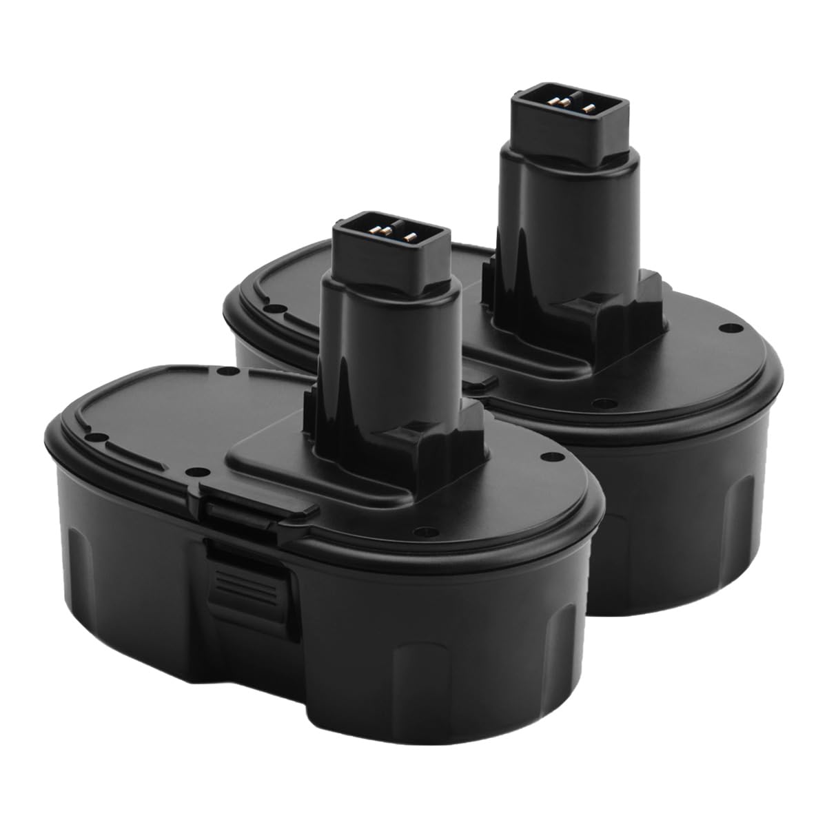 18V 4000mAh NI-MH Batterie pour Dewalt DC9096 DE9503 DE9095 DE9096 DE9093 DE9098 DW9098 DC618 DCD925 DC410 DC212 DC411B DCD760B DW056N DW987 (2 pièces)