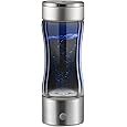 Hydrogen Water Bottle Generator, Portable Hydrogen Water Machine Improve Water Quality in 5 Minutes Water Lonizer Glass Cup Hydrogen Bottle for Home Office Travel