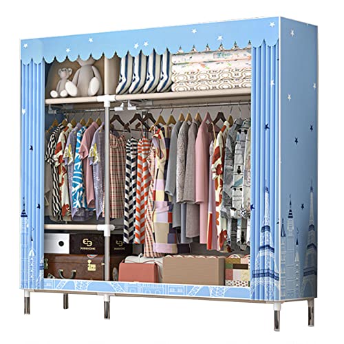 Armoire portable en toile pour optimiser le rangement des petits placards - 2
