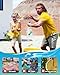 SOPPYCID Water Balloons Reusable Quick Fill - Self Sealing Silicone Water Balls for Kids with Mesh Bag, Outdoor Summer Fun Water Toys for Activities, Summer Party, Water Park, Family Game 10 Pcs