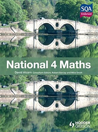 National 4 Maths book cover