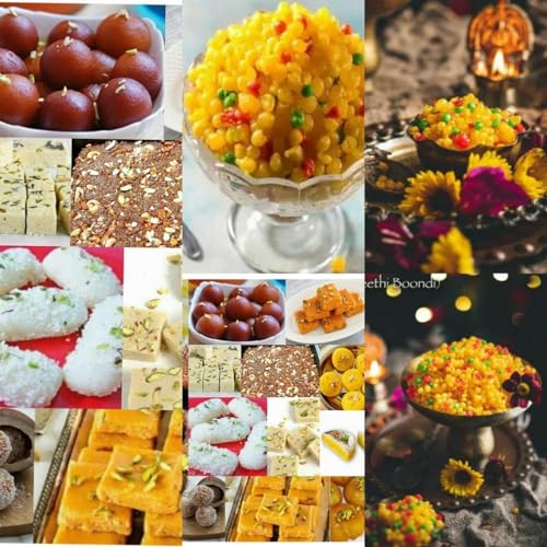 Festival Special Premium (Mixed Mithai 400g) Delicious Indian Traditional Sweets To Sweeten Up Your Celebration Best Gift For All Occasions Marriage,Diwali,Holi,Raksha Bandhan Sold By Kidzbuzz
