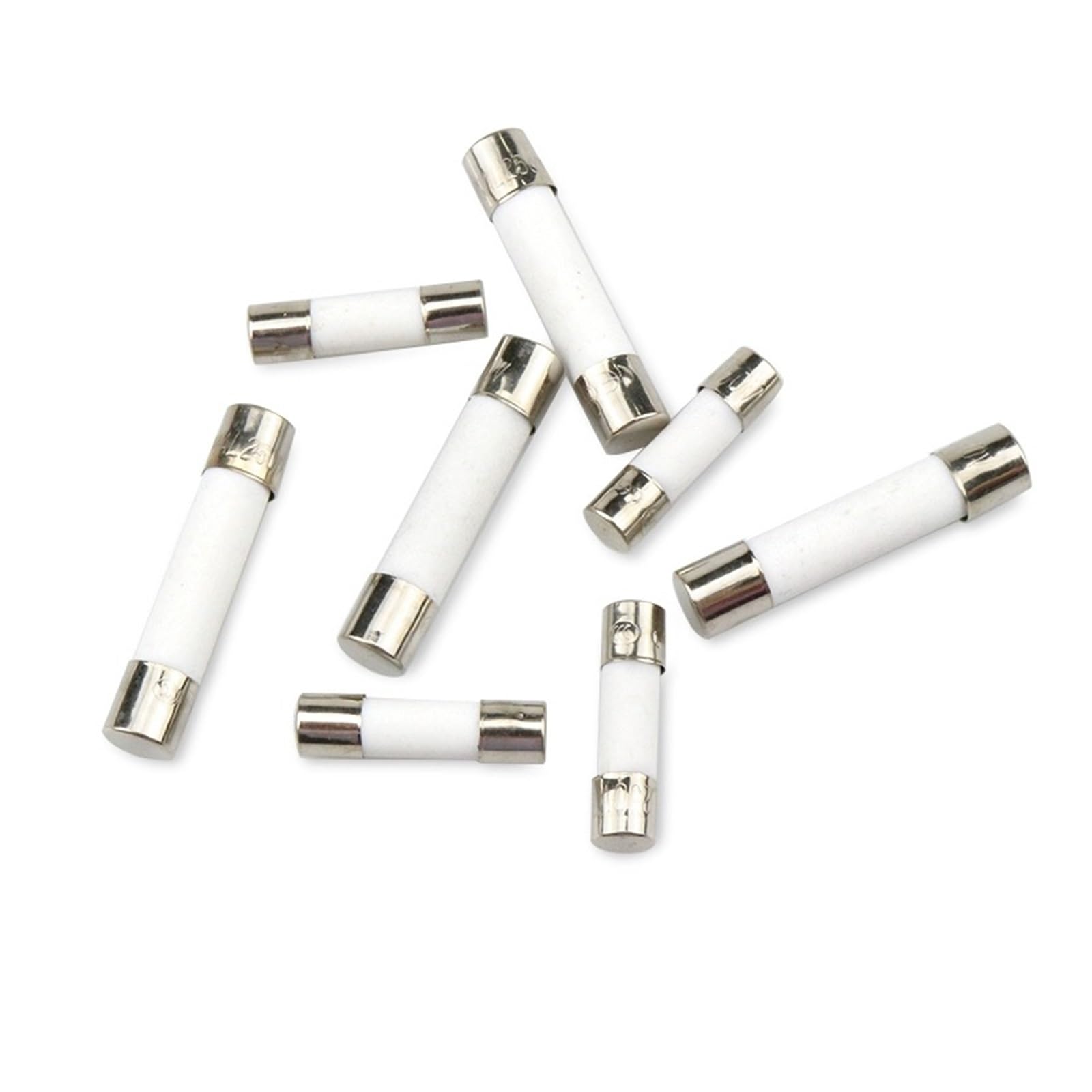 Fusibile del tubo ceramico, Fusibili Ceramici Ad Intervento Rapido 6x30mm 250V Confezione Da 10 0,5A-30A(3A)