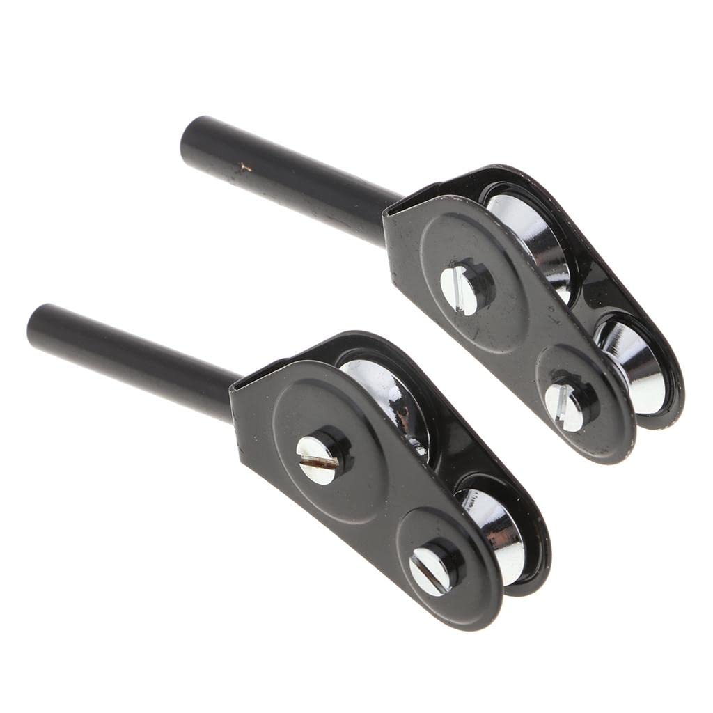 Rod Guide 2 Fishing Rod Guides 2-Piece Fishing Rod Roller Tip Guides - Stainless ...