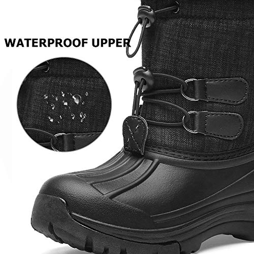 image for DREAM KIDS Kids Snow Boots Boys & Girls Winter Boots Waterproof Col