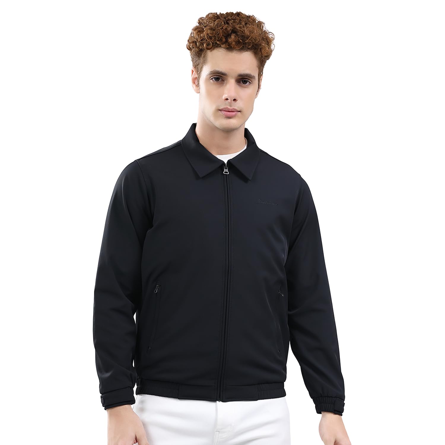 monte carlo Men’s Regular Fit Jacket | Collar Neck | Solid Pattern | Zip Closure | Full Sleeve | Warm Winter Wear | Stylish Outerwear for Casual & Office Layering-picture-37
