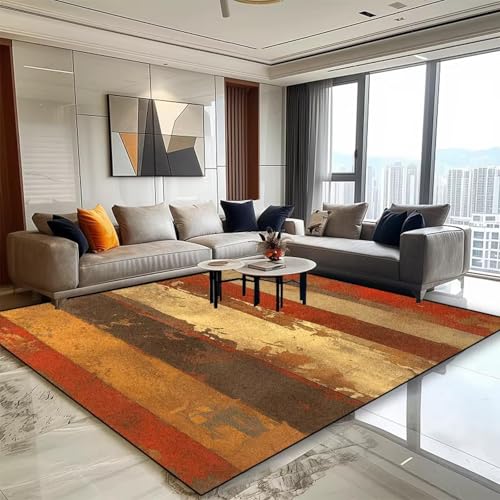 Tapis de salon moderne antidérapant doux 80x140cm pour maison
