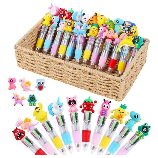 35 Pezzi Penne Regalini Fine Festa Compleanno Penne Multicolore Bambini Penne Gel Colorate Gadget Compleanno Bambini