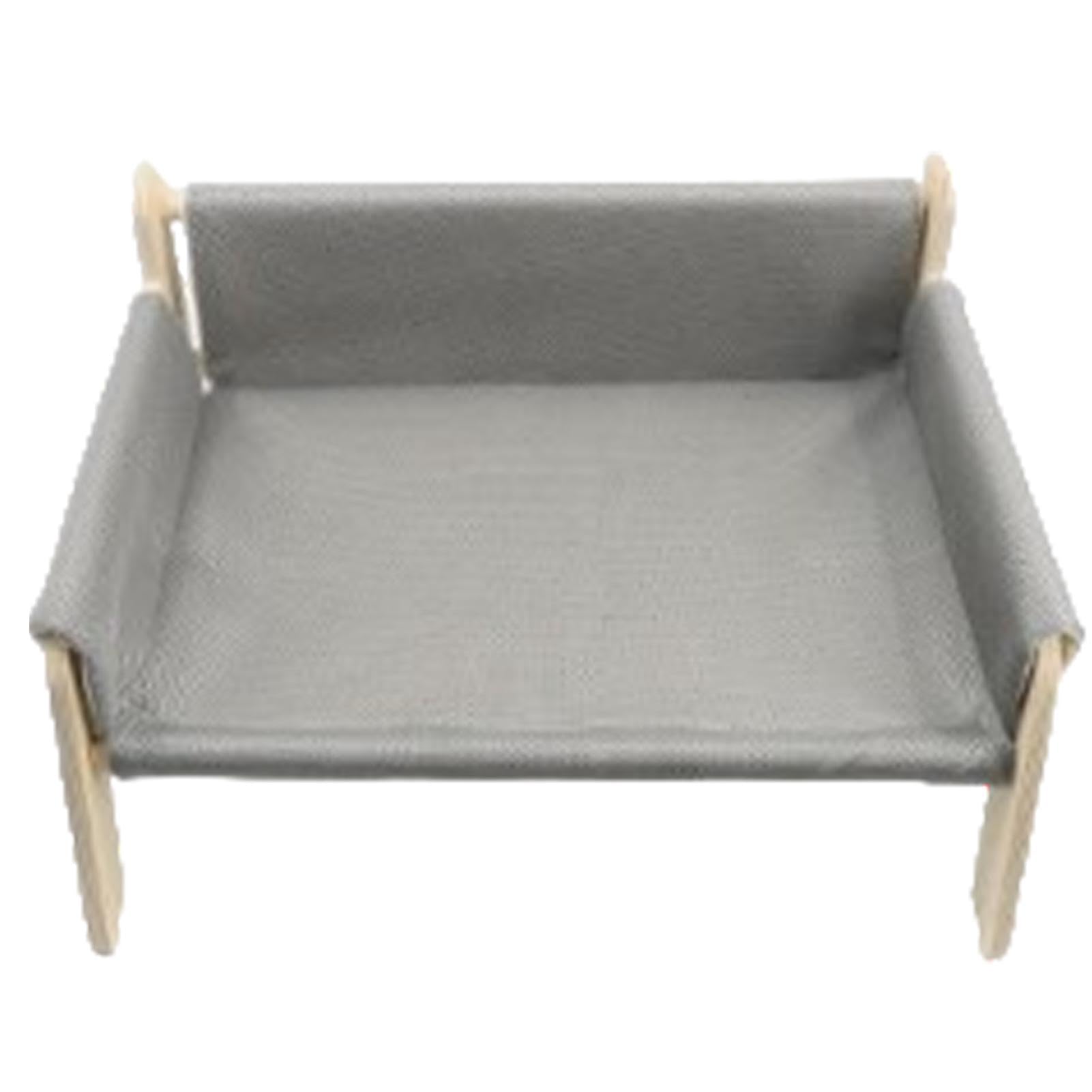 Camas para Gatos para Gatos de Interior, sofás Cama para Perros | Camas para Gatos de Madera Natural hipoalergénicas | Sofás y sillas para Perros con de sofá extraíble Camas para Perros