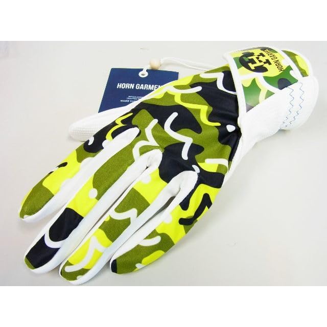 MARK&LONA - HORNGARMENTホーンガーメントWelldoneGlove左グローブM緑黄 Amazon.co.jp: HORNGARMENTホーンガーメントWelldoneGlove左グローブM
