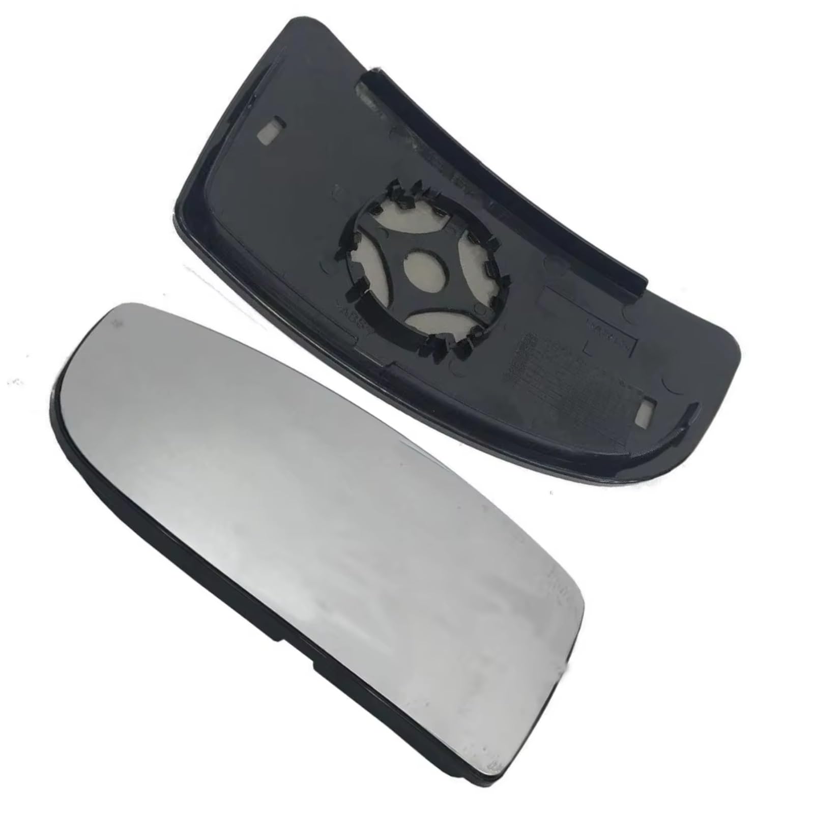 Vitre Retroviseur Gauche Compatible Avec Ford Pour Transit Pour MK8 2004 – 2020 Miroir D'aile Porte Inférieure Verre Rétroviseur Recul Côté Conducteur Droit Convexe