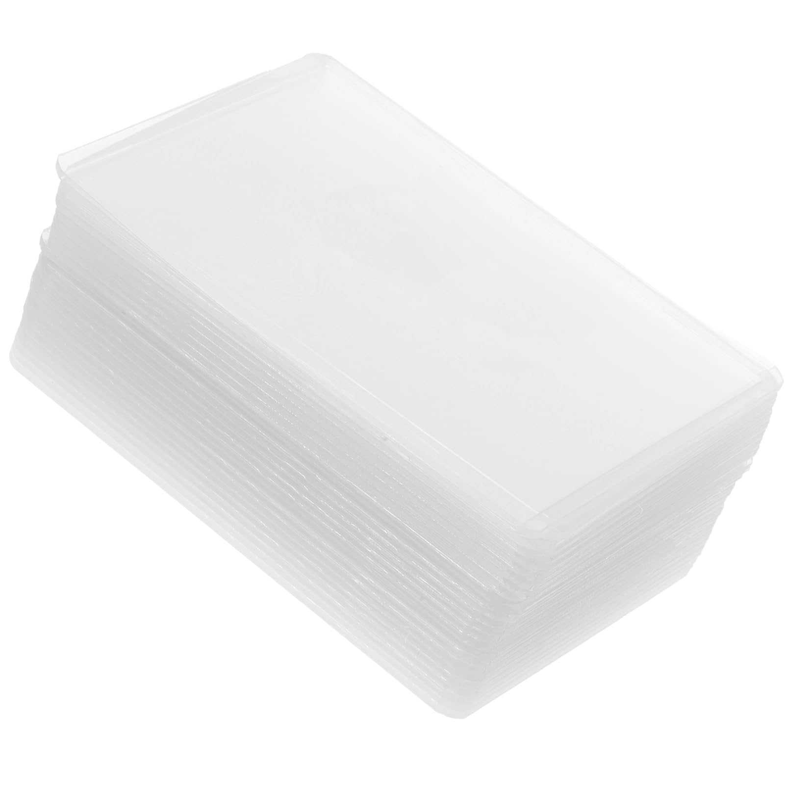 NUOBESTY 5 Set Custodia Protettiva Per Delle Celebrità Copertina Delle Carte Custodie Per Carte Collezionabili Bustine Trasparenti ie Trasparenti Per 20 Pezzi * 5