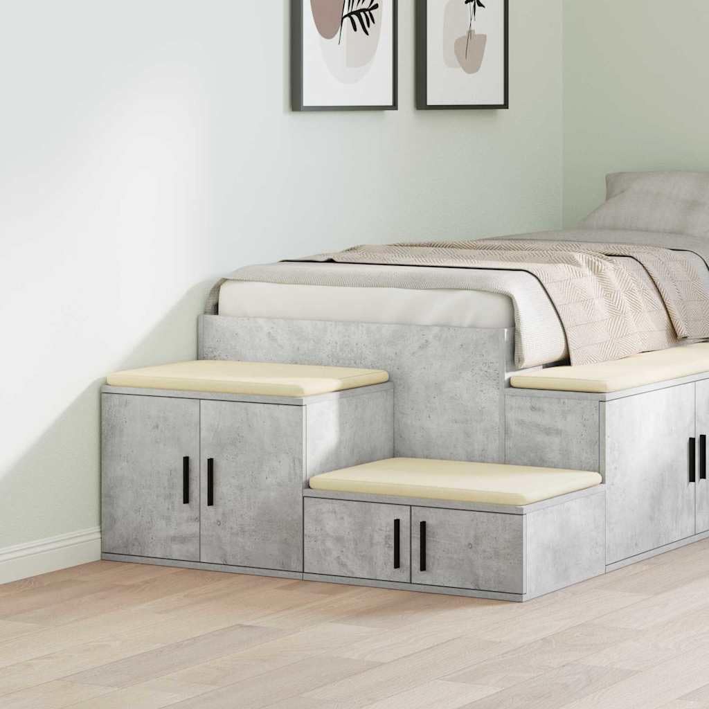 Bureau et salon sans désordre grâce aux armoires de rangement