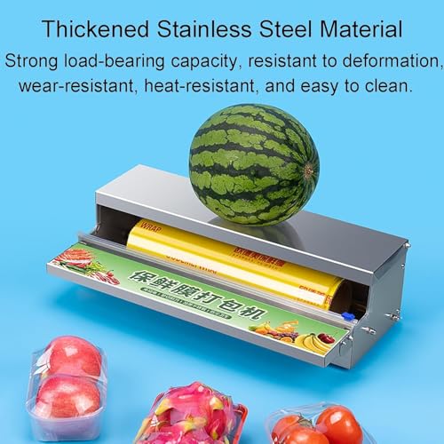 Machine film étirable pour supermarchés et ménages avec support inox pliable - 3