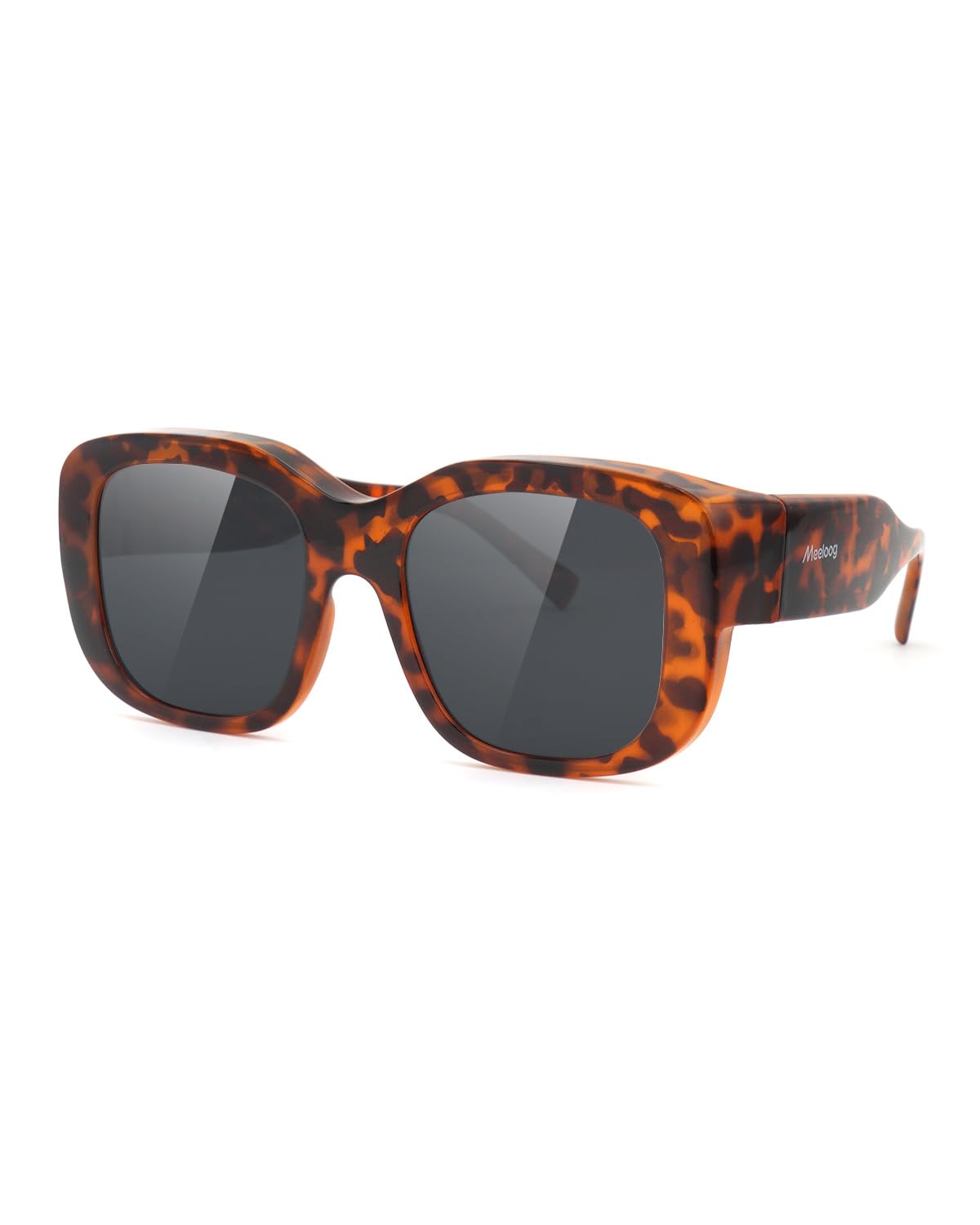 Meeloog Übergroße polarisierte Überbrillen-Sonnenbrille für