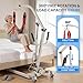 Electric Patient Lift, Folding Electric Patient Lift for Home Travel and Healthcare Efficient 510lbs Electrics Body Lightweight Transfer Lifts, Plug-in Operations, Includes Full Body Mesh Sling