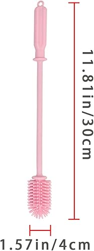 Miniatura 2 de Limpiador de silicona para botellas para lavar la cocina, cepillo de limpieza de cocina, comedor y bar, fregadero de jabón (verde, talla única)