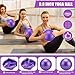 Silipull Pilates Ring Set for Women Exercise Equipment with 9 Inch Yoga Ball, Figure 8 Resistance Band, Sliding Disks, Yoga Bands Accessories Pilates Ring and Ball Set for Beginners Home Workouts