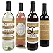 We Still Do - 50th Wedding Anniversary Decorations for Women and Men - Wine Bottle Label Stickers - Set of 4